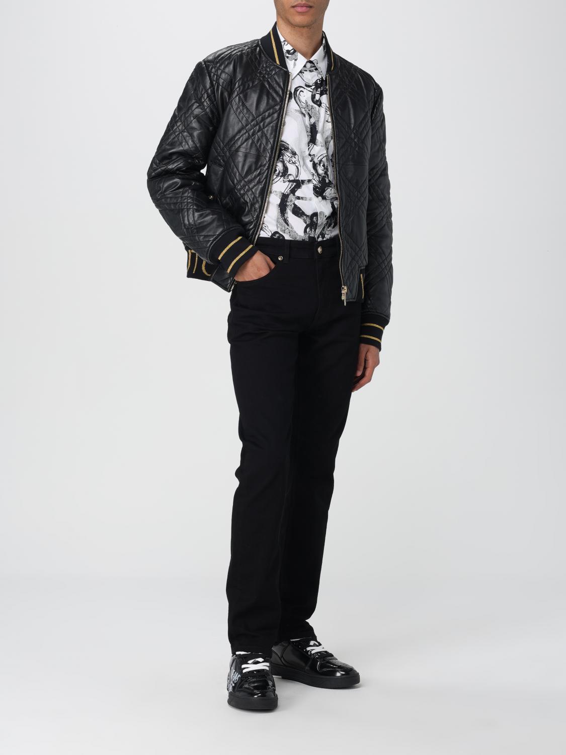 VERSACE JEANS COUTURE CHAQUETA: Chaqueta hombre Versace Jeans Couture, Negro - Img 2