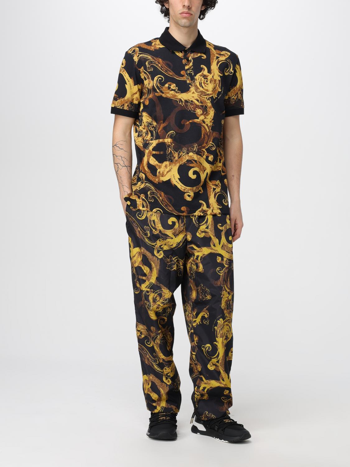 Versace Jeans Couture Polo shirt men - Gold | 76GAG6S076UP621