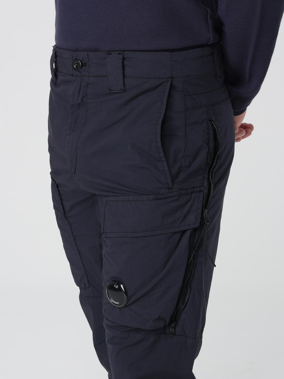 C.P. COMPANY PANTALONI: Pantalone cargo C.P. Company in misto cotone , Blue - Img 4