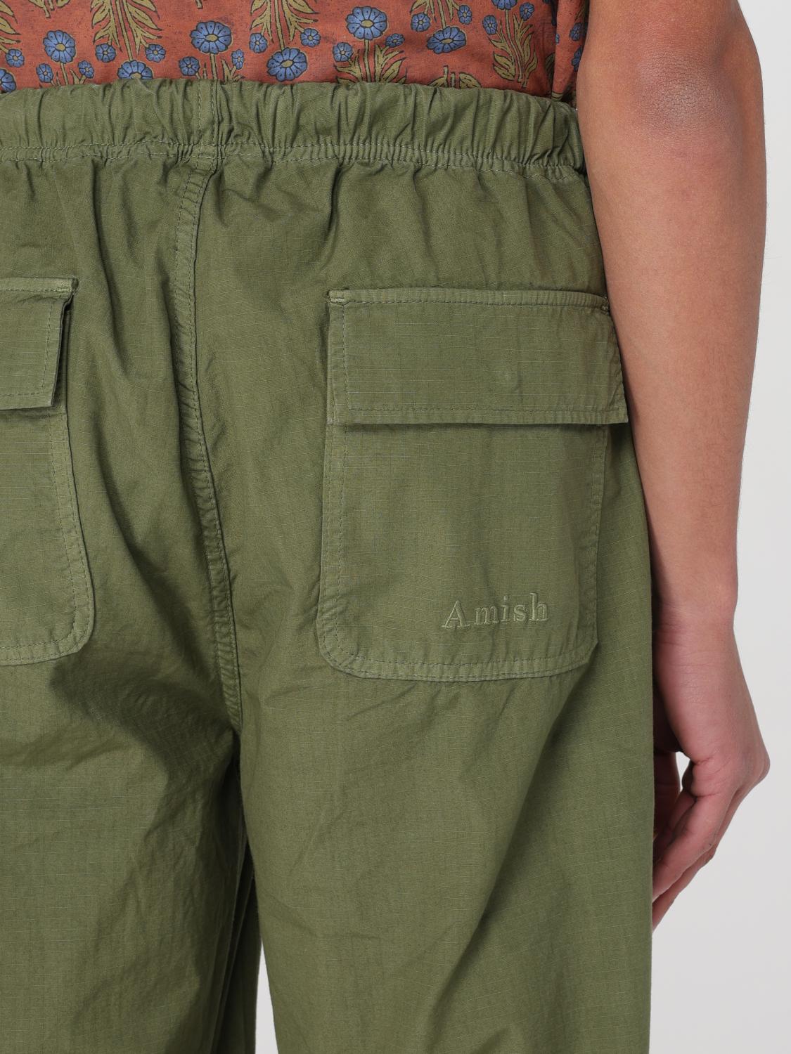 AMISH PANTS: Pants men Amish, Green - Img 4