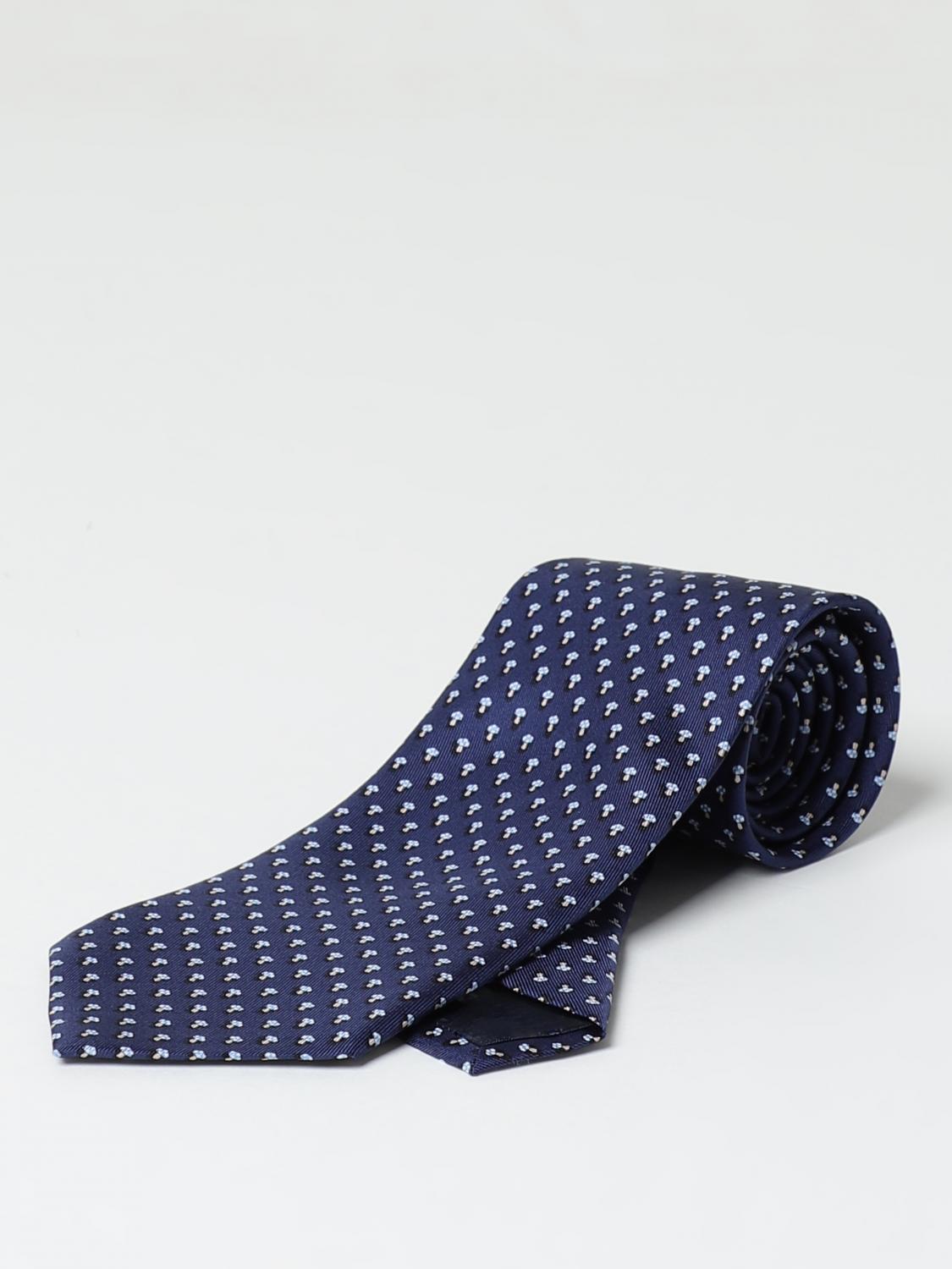 FERRAGAMO CORBATA: Corbata hombre Ferragamo, Azul Oscuro - Img 1