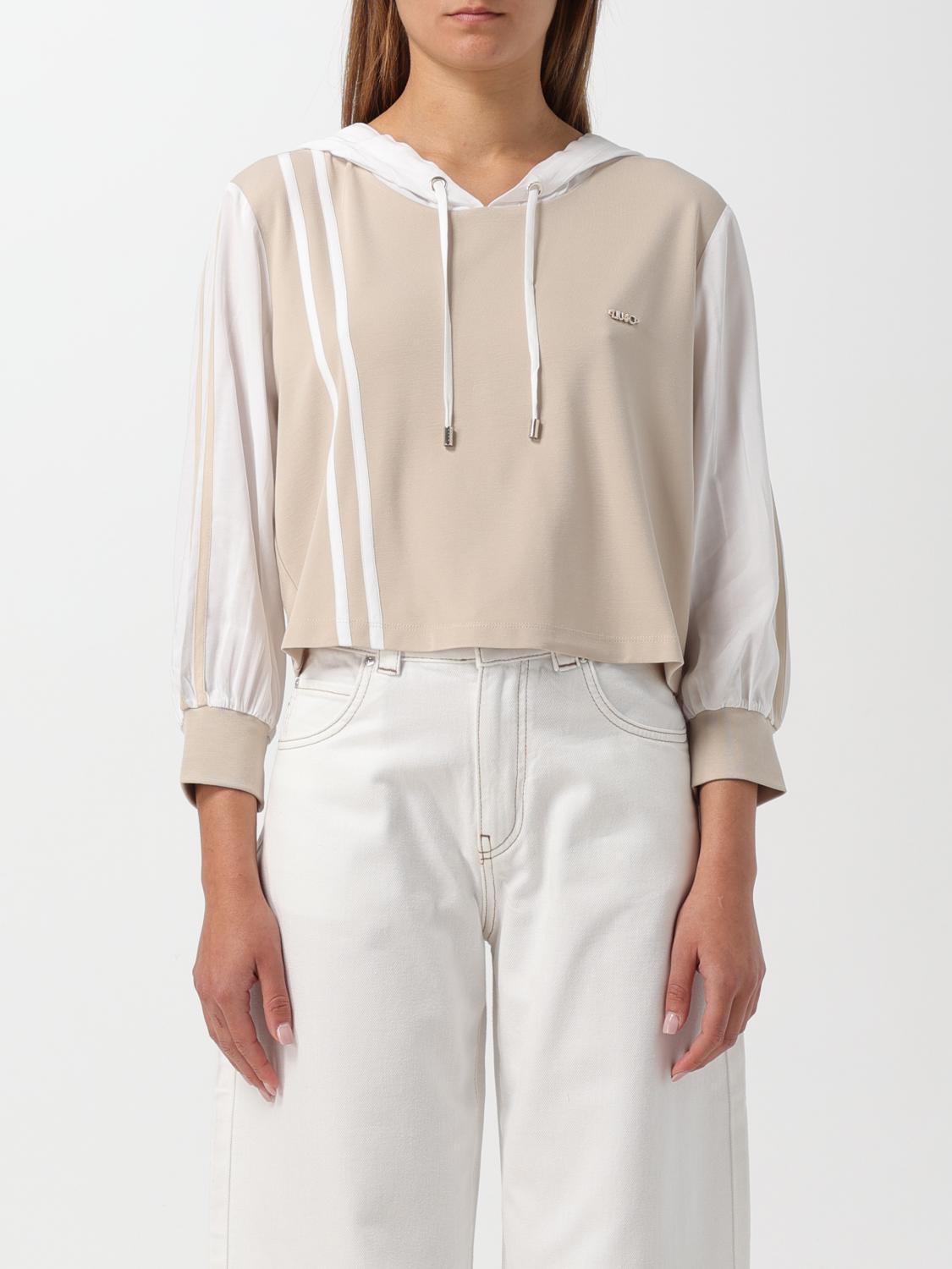 LIU JO SWEATSHIRT: Pullover damen Liu Jo, Beige - Img 1