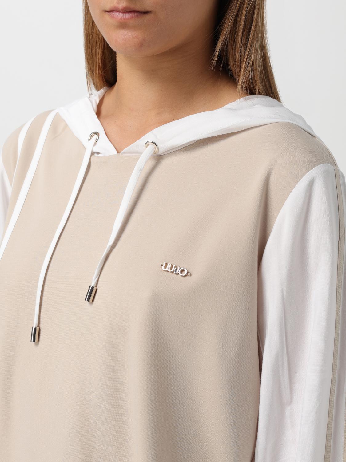 LIU JO SWEATSHIRT: Pullover damen Liu Jo, Beige - Img 3