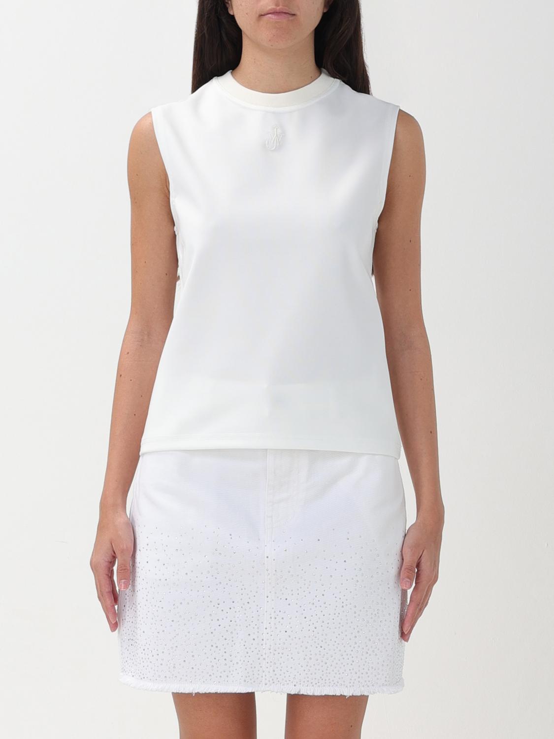 Jw Anderson Top woman - White | JO0216PG0999 | GIGLIO.COM