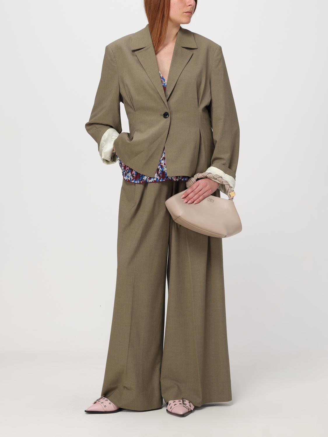 GANNI HANDBAG: Handbag woman Ganni, Dove Grey - Img 2