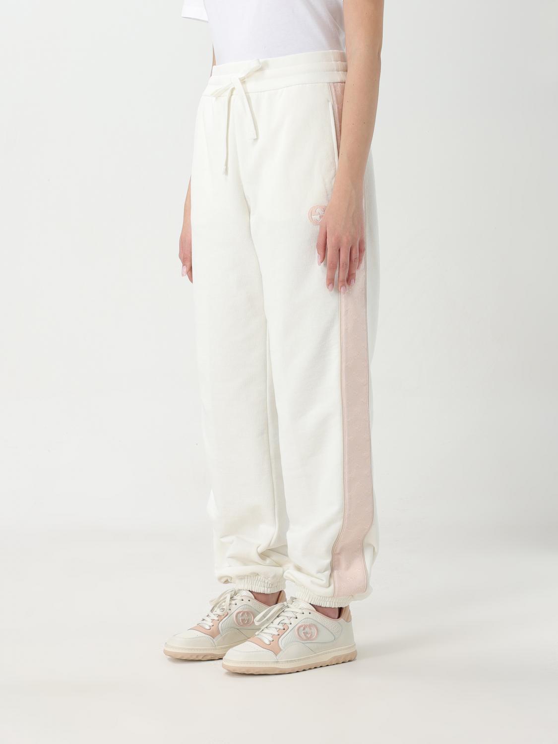 Gucci パンツ レディース - ホワイト | 773746XJF8U | GIGLIO.COM