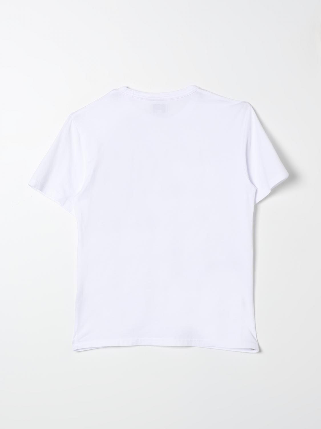 WOOLRICH T-SHIRT: T-shirt kids Woolrich, White - Img 2