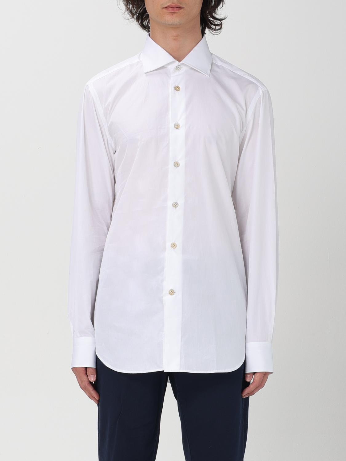 KITON CAMICIA: Camicia Kiton in cotone , Bianco - Img 1