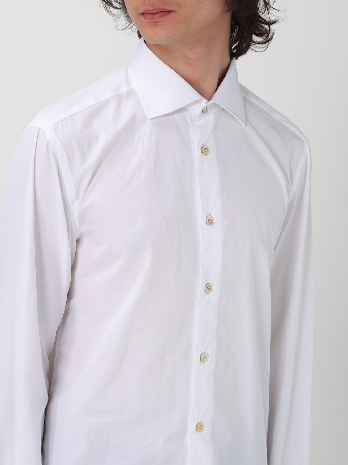 KITON CAMICIA: Camicia Kiton in cotone , Bianco - Img 4
