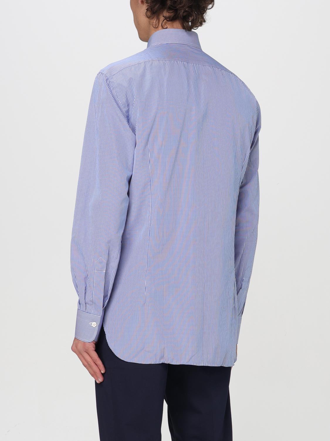 KITON CAMISA: Camisa hombre Kiton, Azul Oscuro - Img 2
