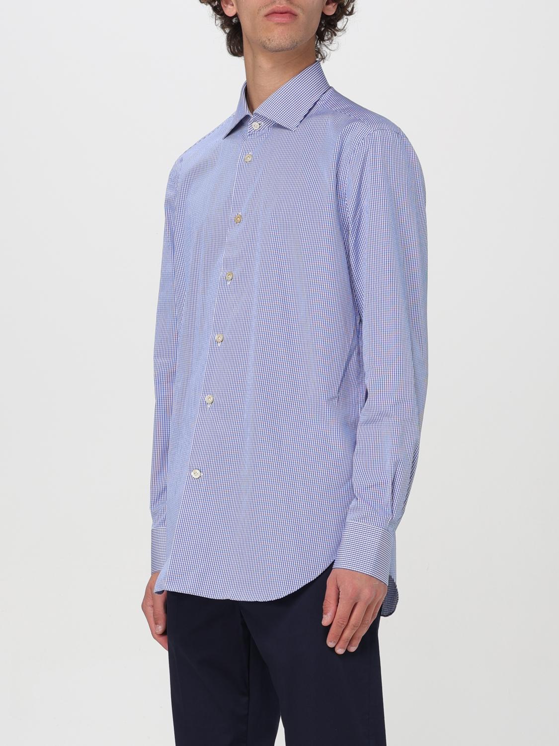 KITON CAMISA: Camisa hombre Kiton, Azul Oscuro - Img 3