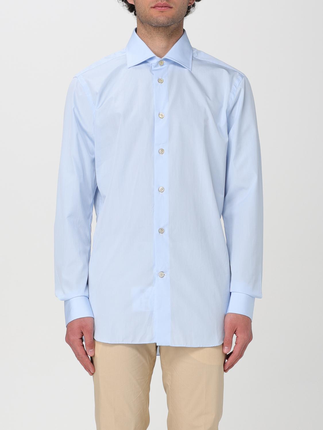 KITON 셔츠: 셔츠 남성 Kiton, 네이비 - Img 1