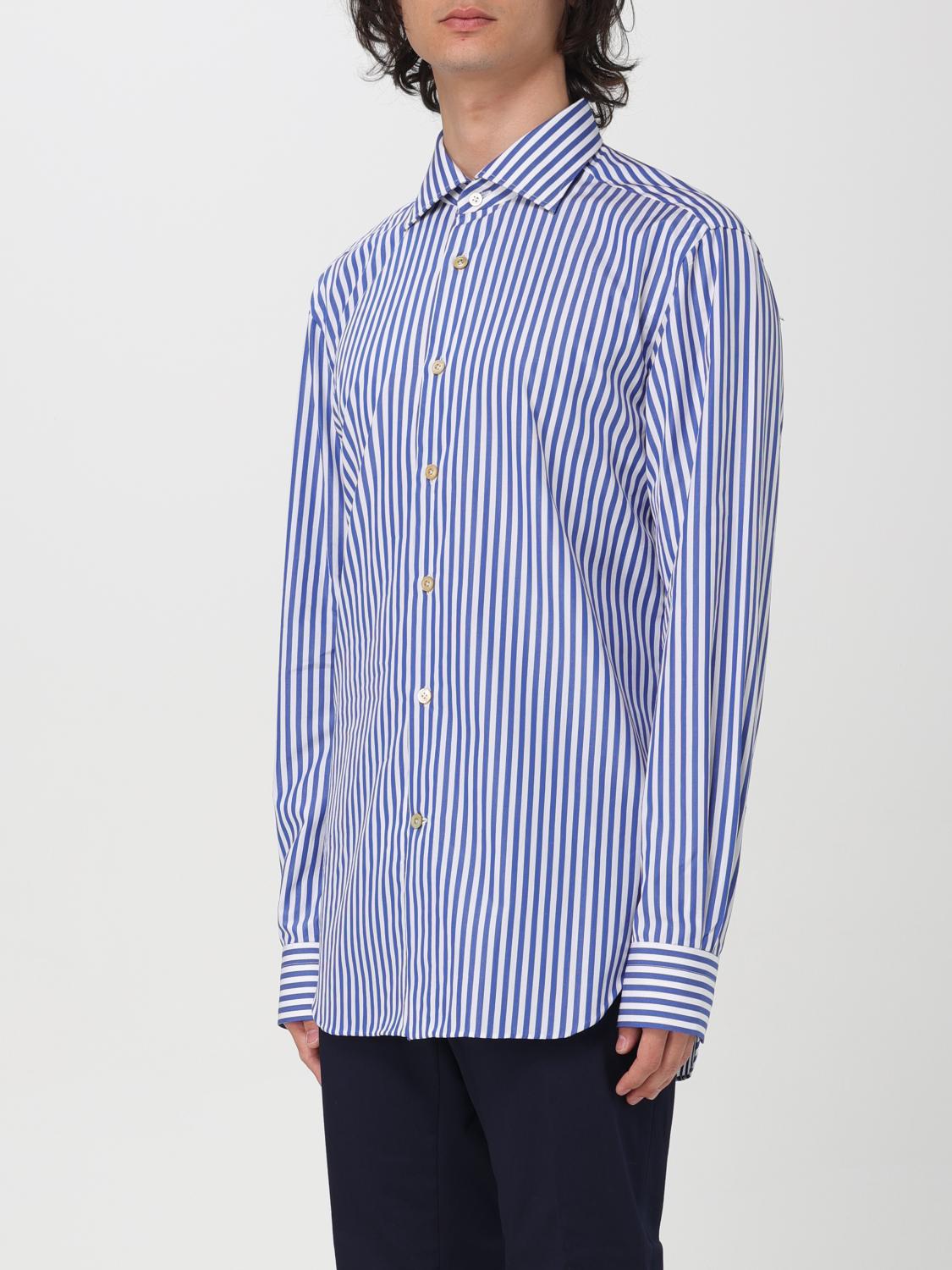 KITON CAMICIA: Camicia Kiton in cotone , Blue 1 - Img 3