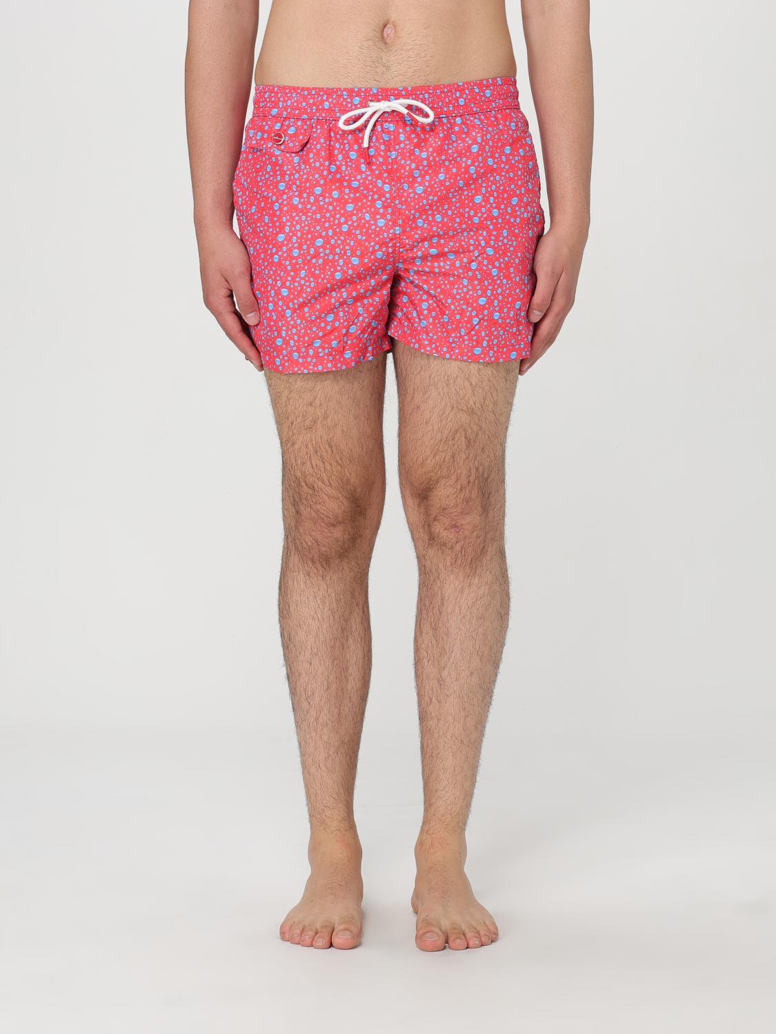 KITON MAILLOT DE BAIN: Maillot de bain homme Kiton, Rouge - Img 1