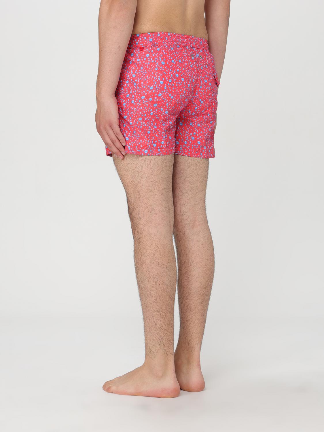 KITON MAILLOT DE BAIN: Maillot de bain homme Kiton, Rouge - Img 2