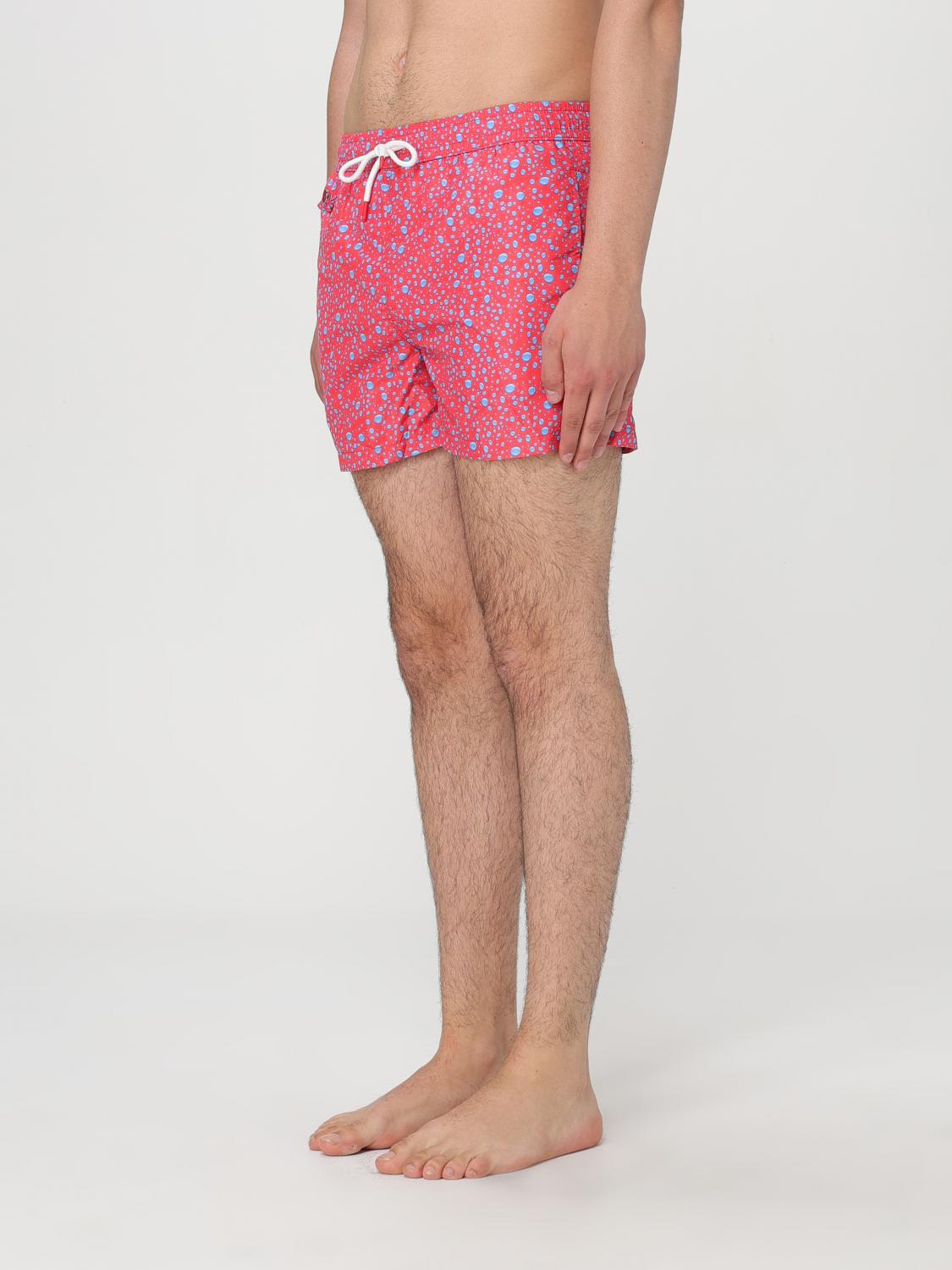 KITON MAILLOT DE BAIN: Maillot de bain homme Kiton, Rouge - Img 3