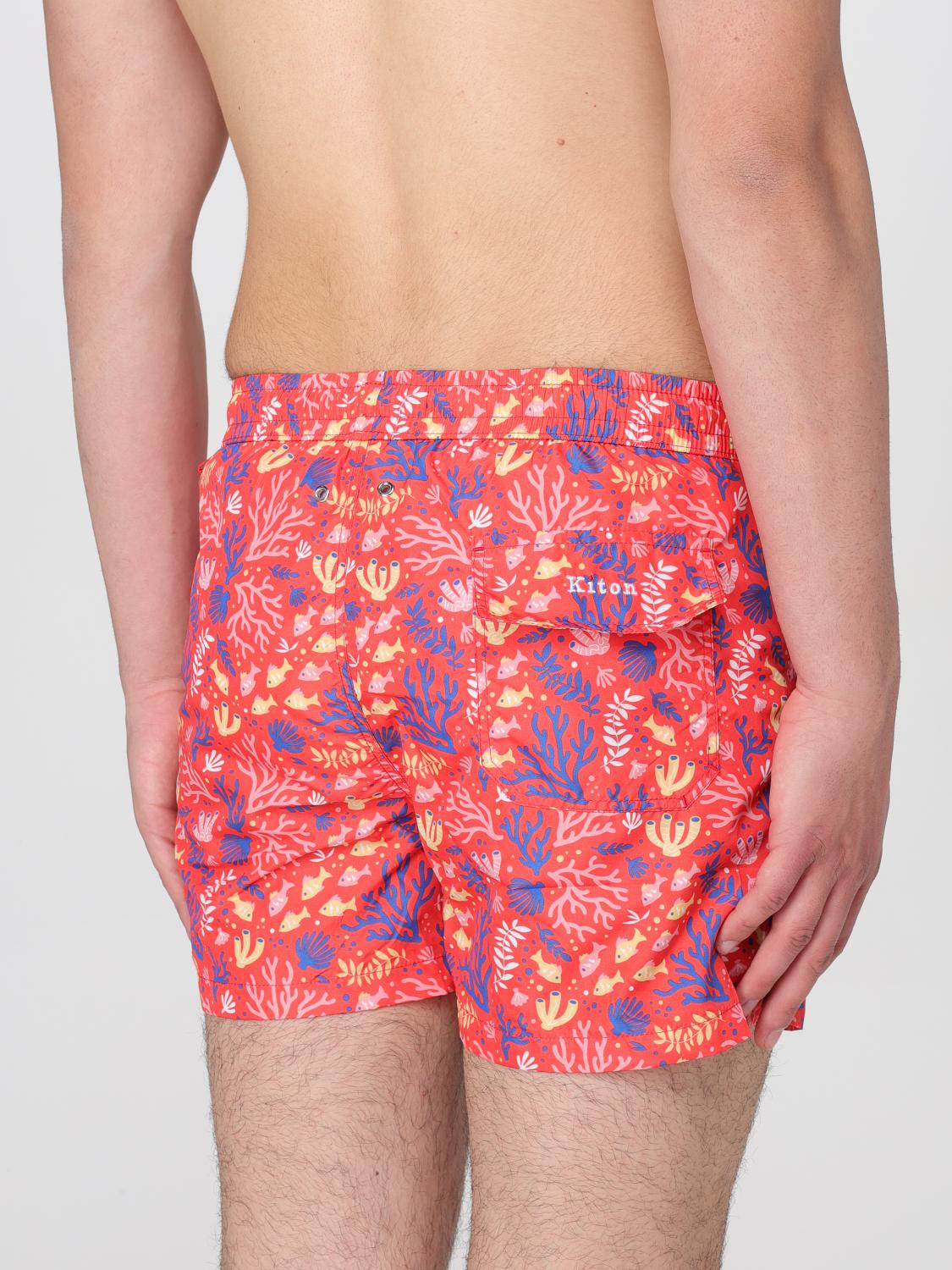 KITON SWIMSUIT: Swimsuit men Kiton, Ruby - Img 4