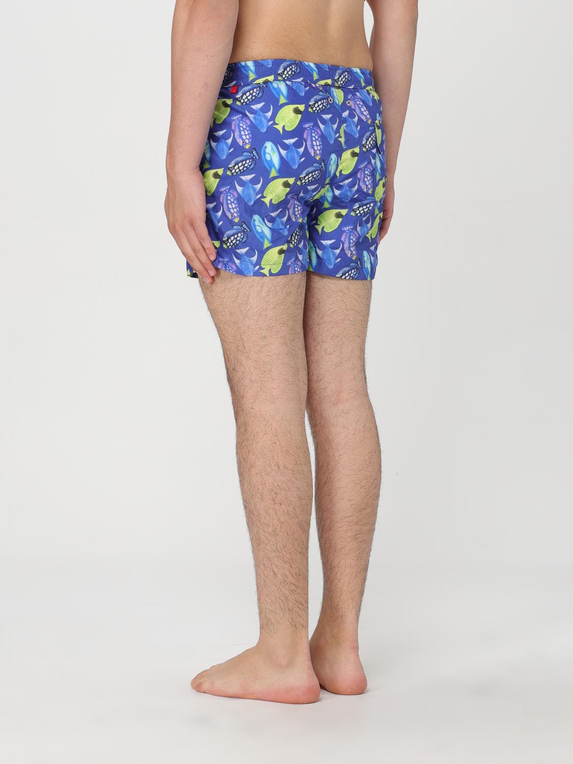 KITON SWIMSUIT: Swimsuit men Kiton, Blue 2 - Img 2
