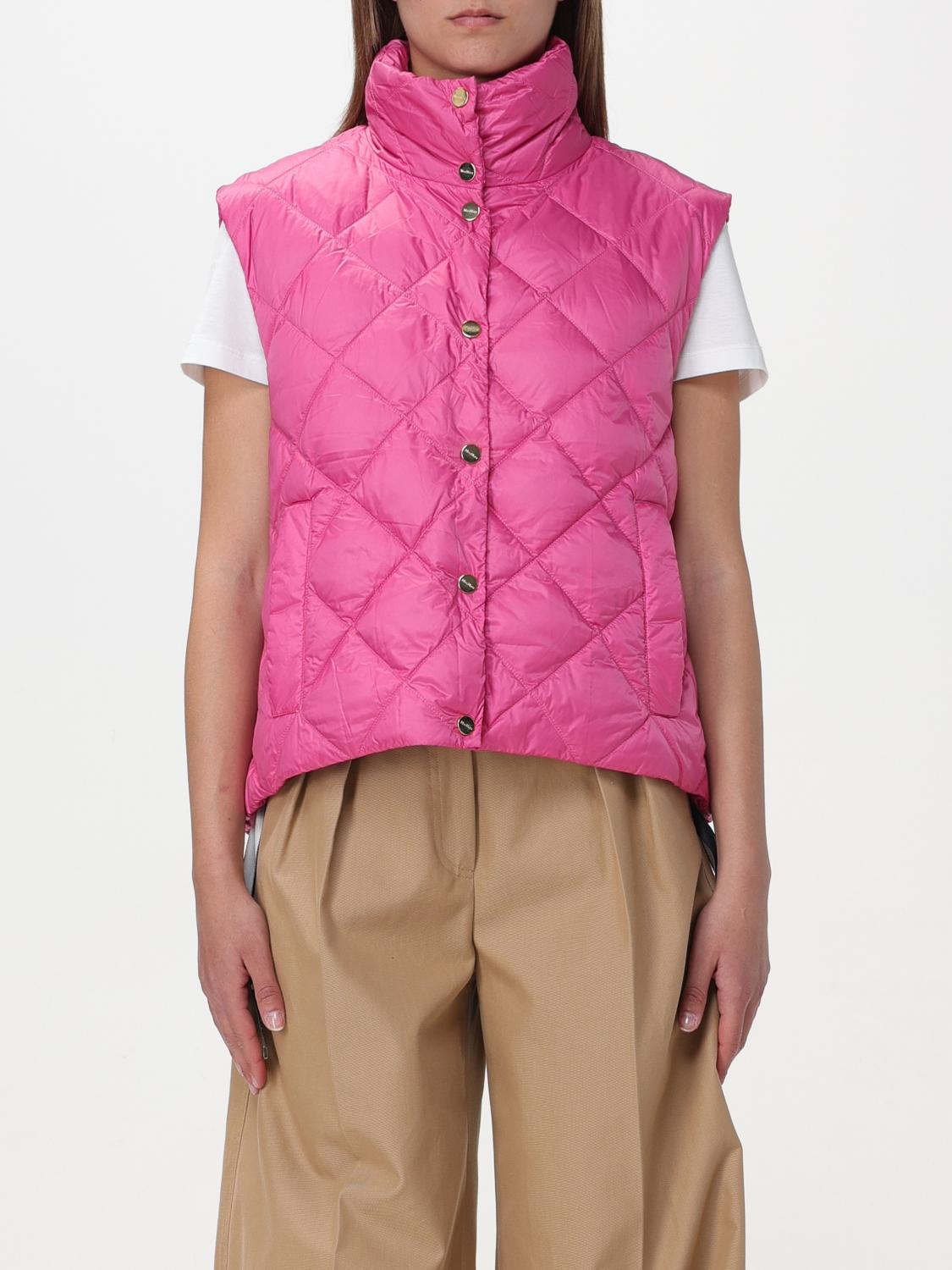 MAX MARA 马甲: 外套 女士 Max Mara, 粉色 - Img 1