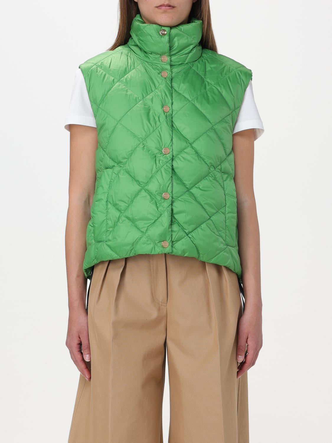 MAX MARA CHALECO: Chaqueta mujer Max Mara, Verde - Img 1