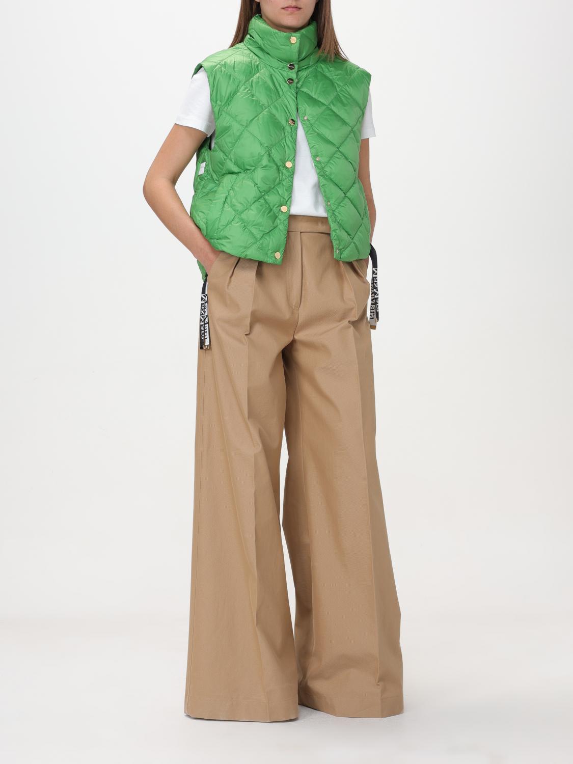 MAX MARA CHALECO: Chaqueta mujer Max Mara, Verde - Img 2