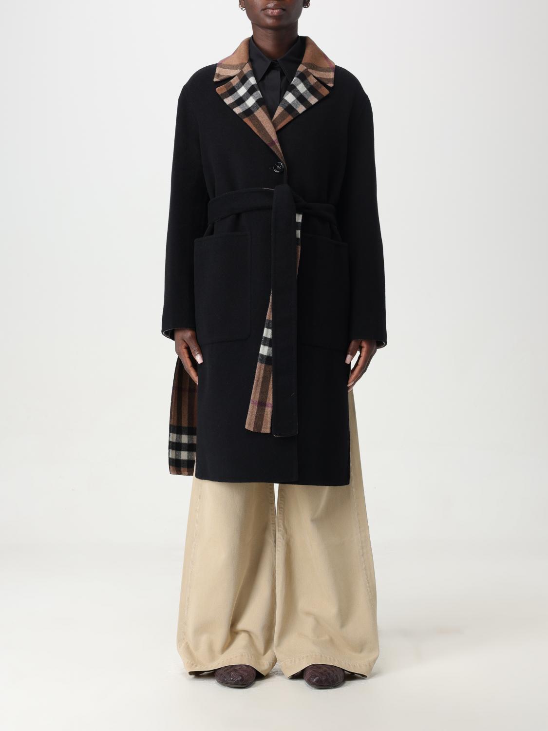 Burberry コート レディース - ブラウン | 8056331 | GIGLIO.COM