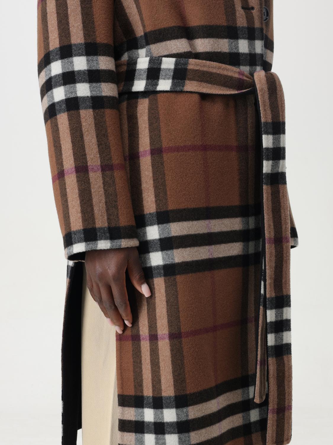 Burberry コート レディース - ブラウン | 8056331 | GIGLIO.COM