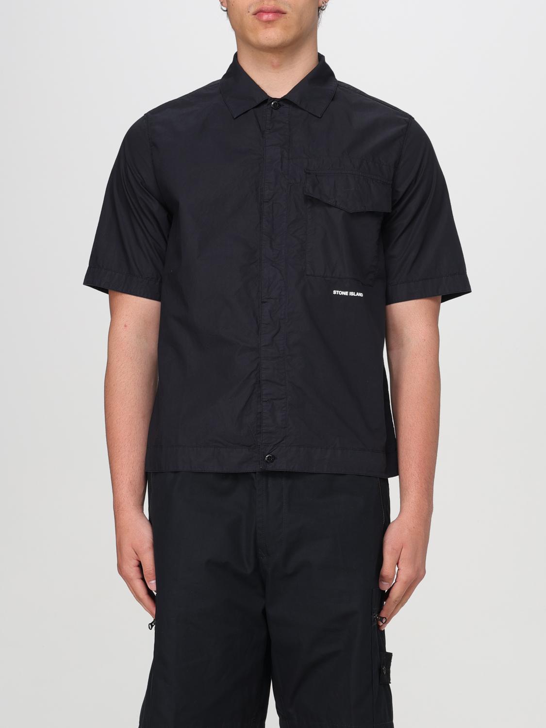 STONE ISLAND SHIRT: Shirt men Stone Island, Blue - Img 1