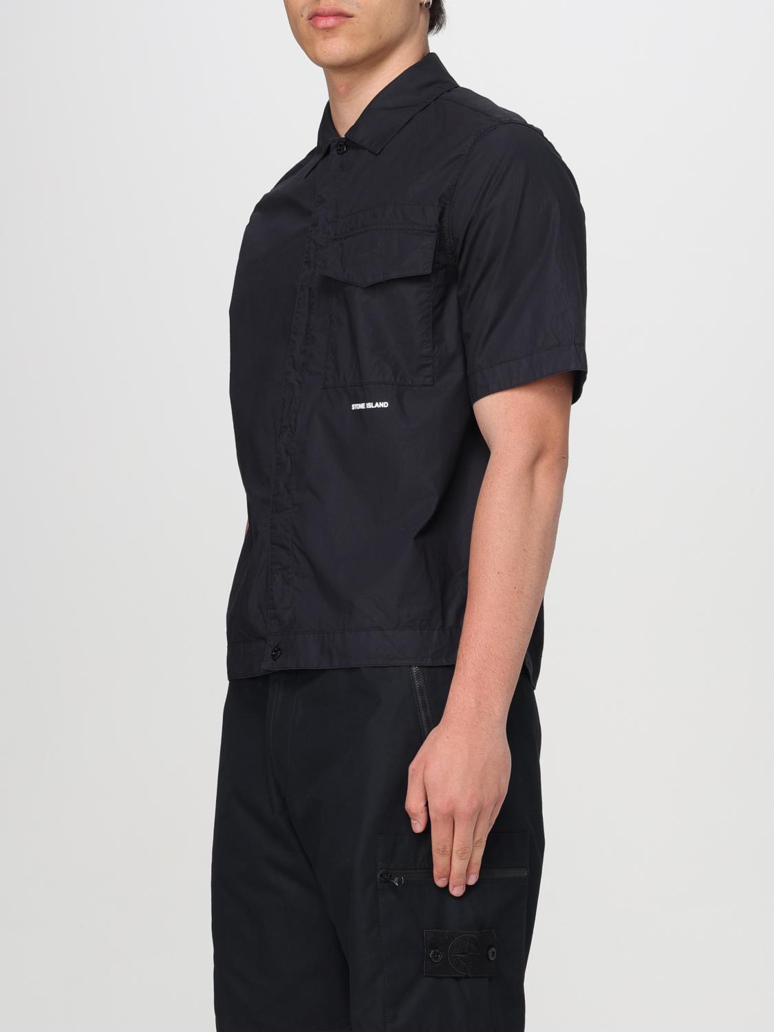 STONE ISLAND SHIRT: Shirt men Stone Island, Blue - Img 4