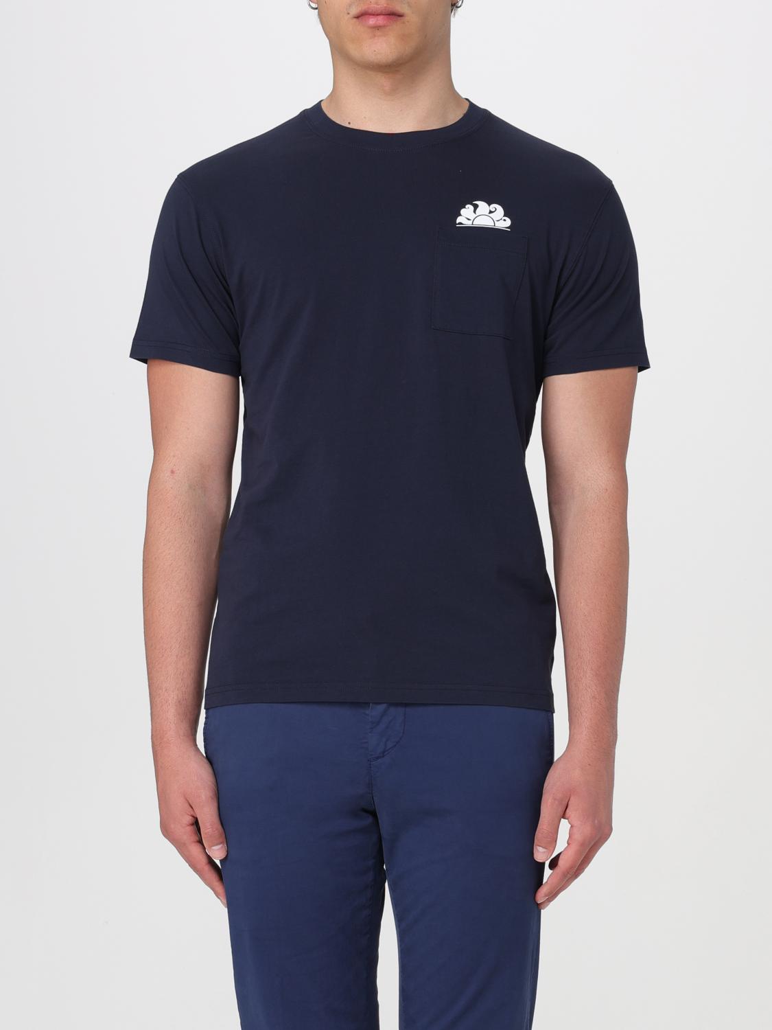 【SUNDEK】Ｔシャツ Sundekアウトレット：Tシャツ メンズ - ブルー | GIGLIO.COM