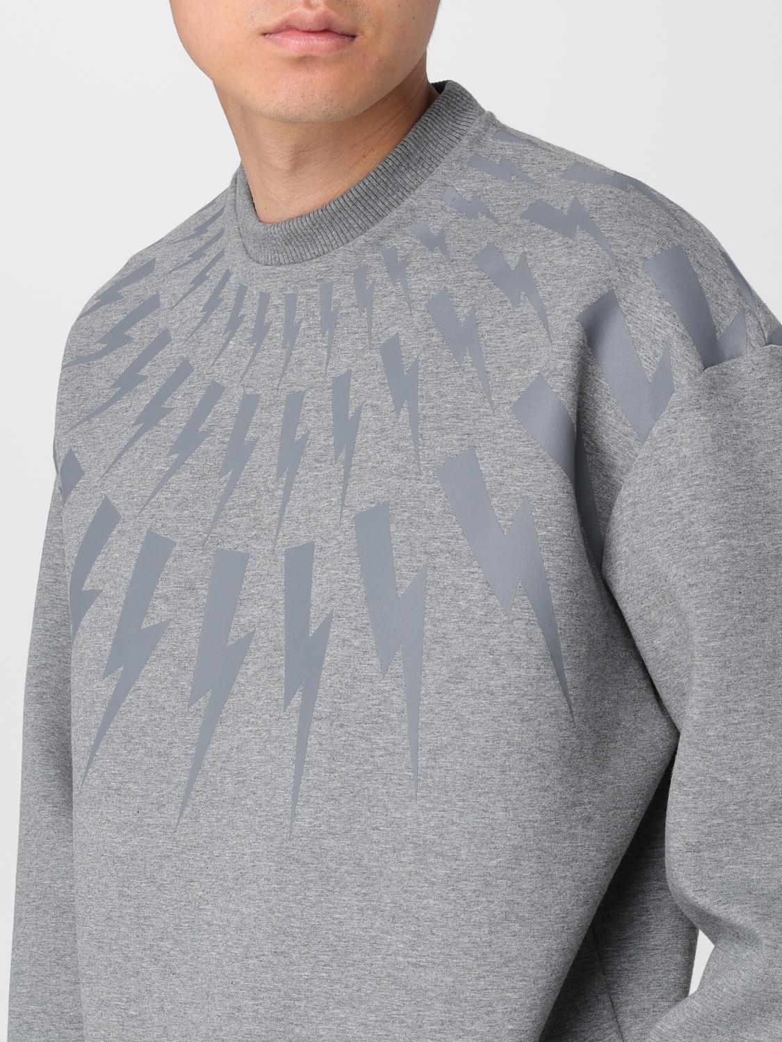 Neil Barrett Sweatshirt men - Ivory | MY72010SY506 | GIGLIO.COM