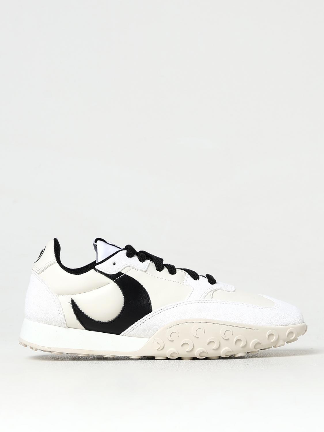 MARINE SERRE: Sneakers woman - Ecru | Marine Serre sneakers