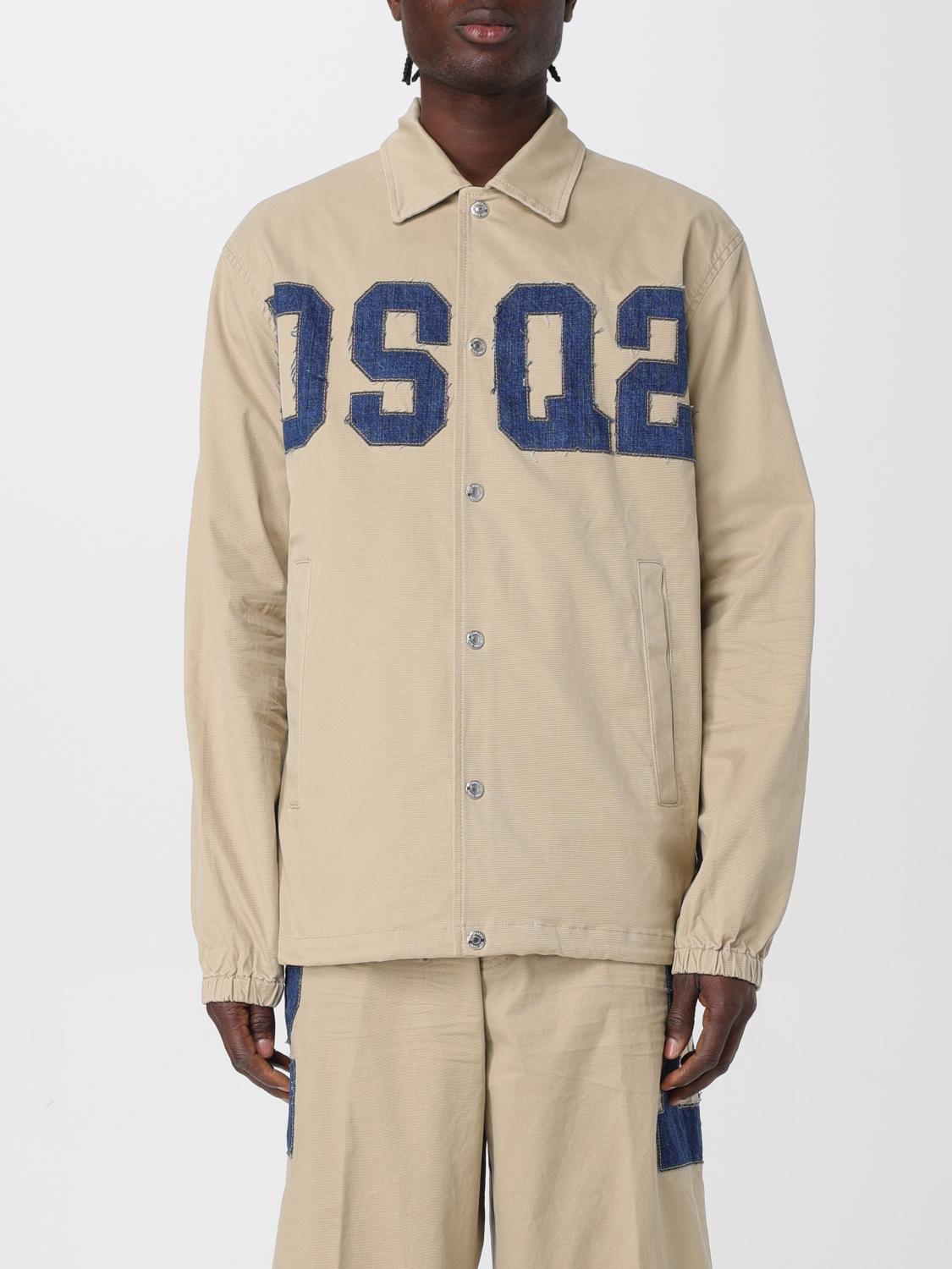 DSQUARED2 JACKET: Jacket men Dsquared2, Beige - Img 1