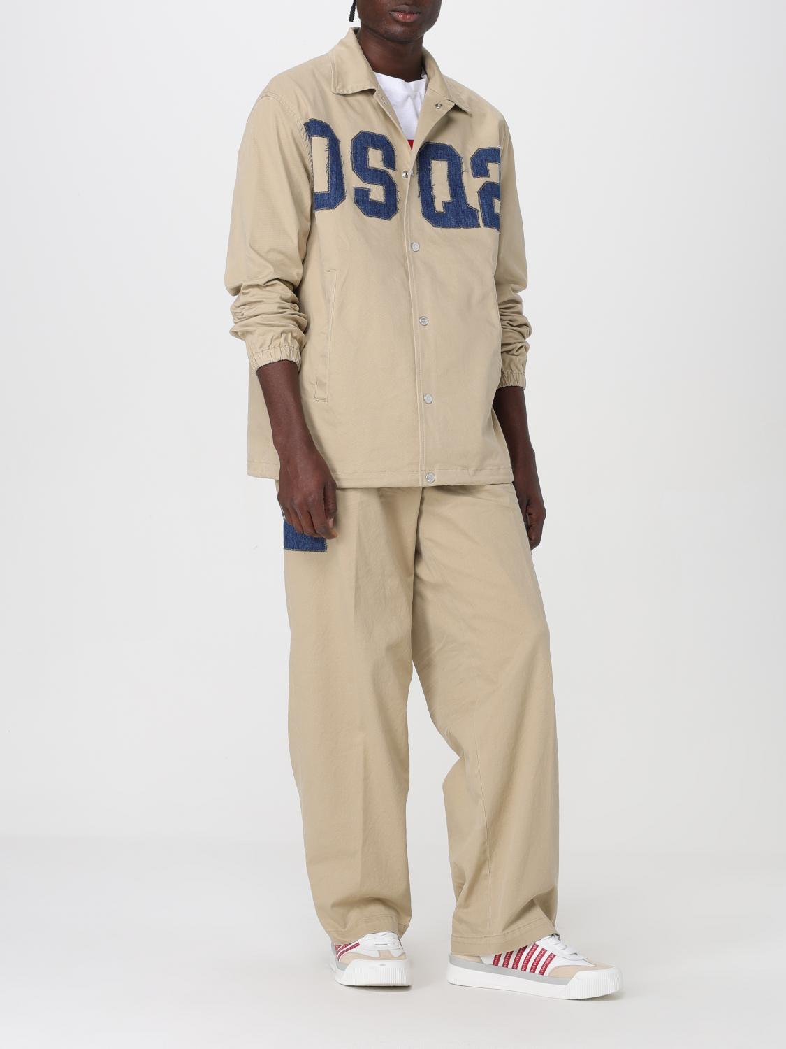 DSQUARED2 JACKET: Jacket men Dsquared2, Beige - Img 2