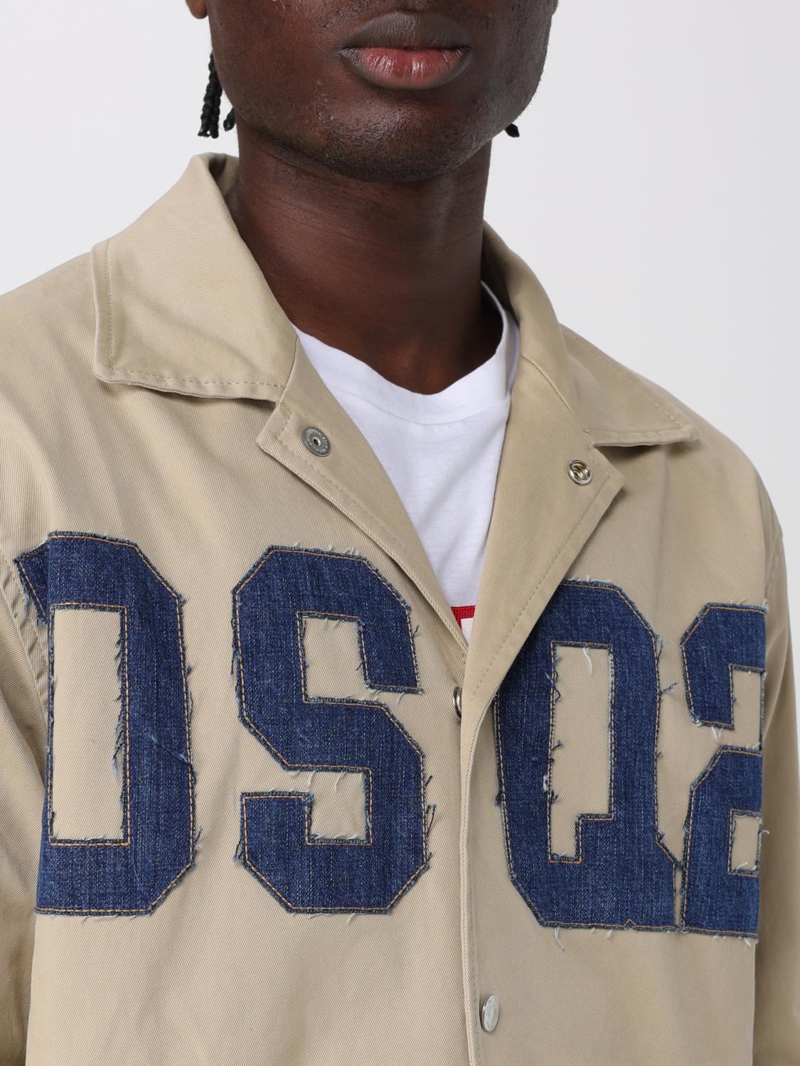 DSQUARED2 JACKET: Jacket men Dsquared2, Beige - Img 5