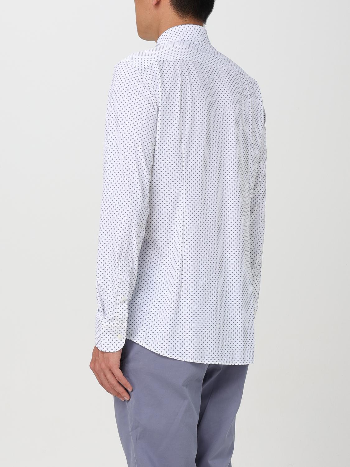 BOSS CAMICIA: Camicia Boss in popeline con stampa grafica , Bianco - Img 2
