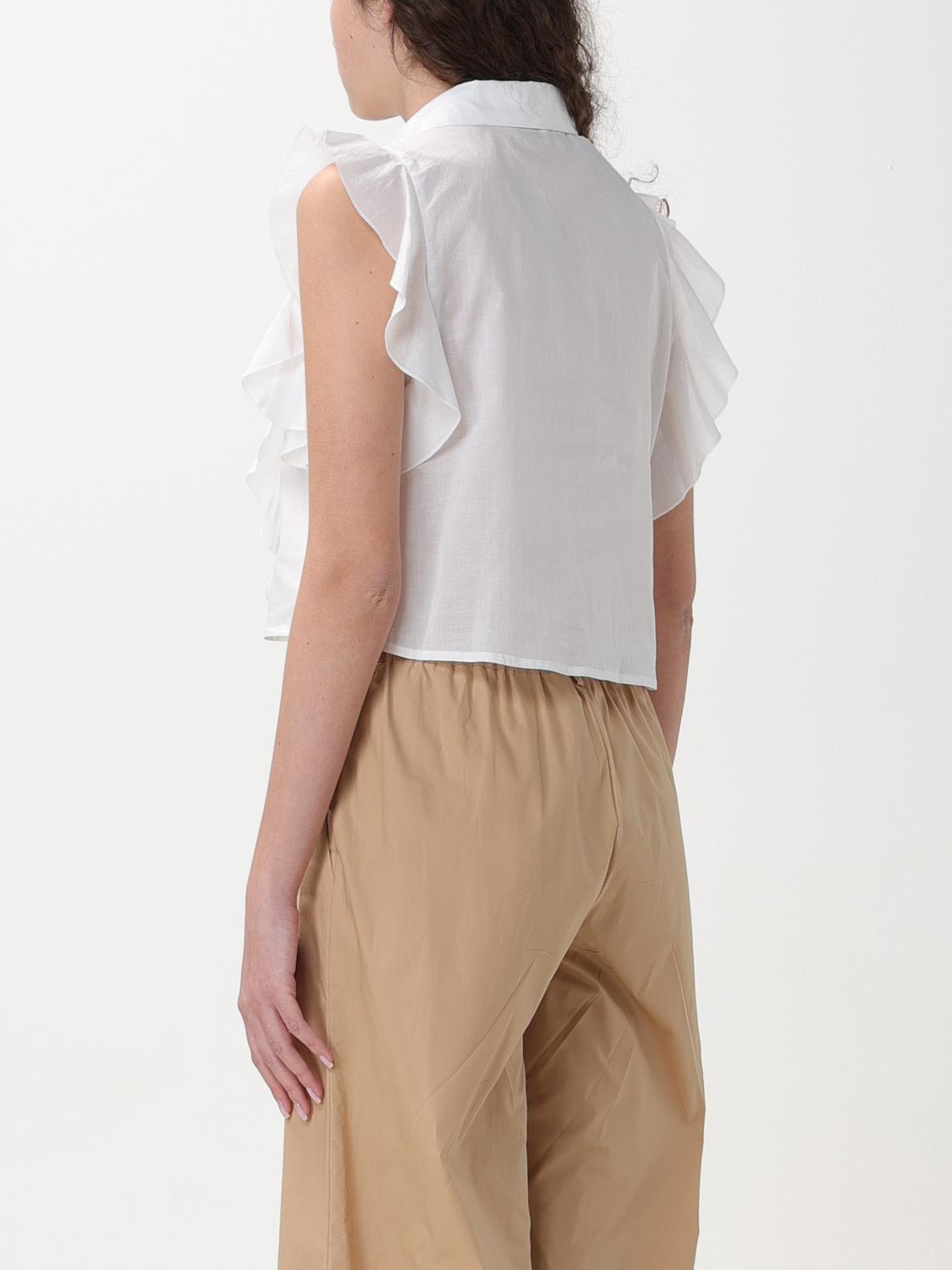 KAOS TOP: Top woman Kaos, Yellow Cream - Img 2