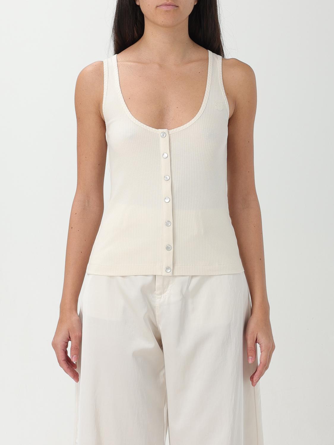 PINKO TOP: Top basic Pinko in jersey, Rosa - Img 1