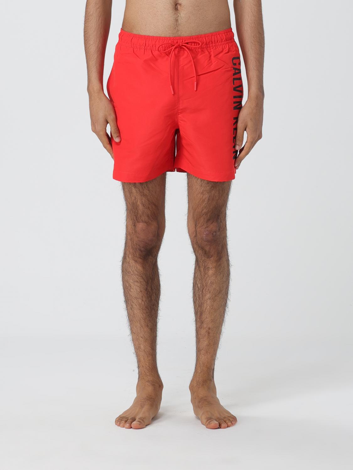 CALVIN KLEIN BADEMODE: Bademode herren Calvin Klein, Rot - Img 1
