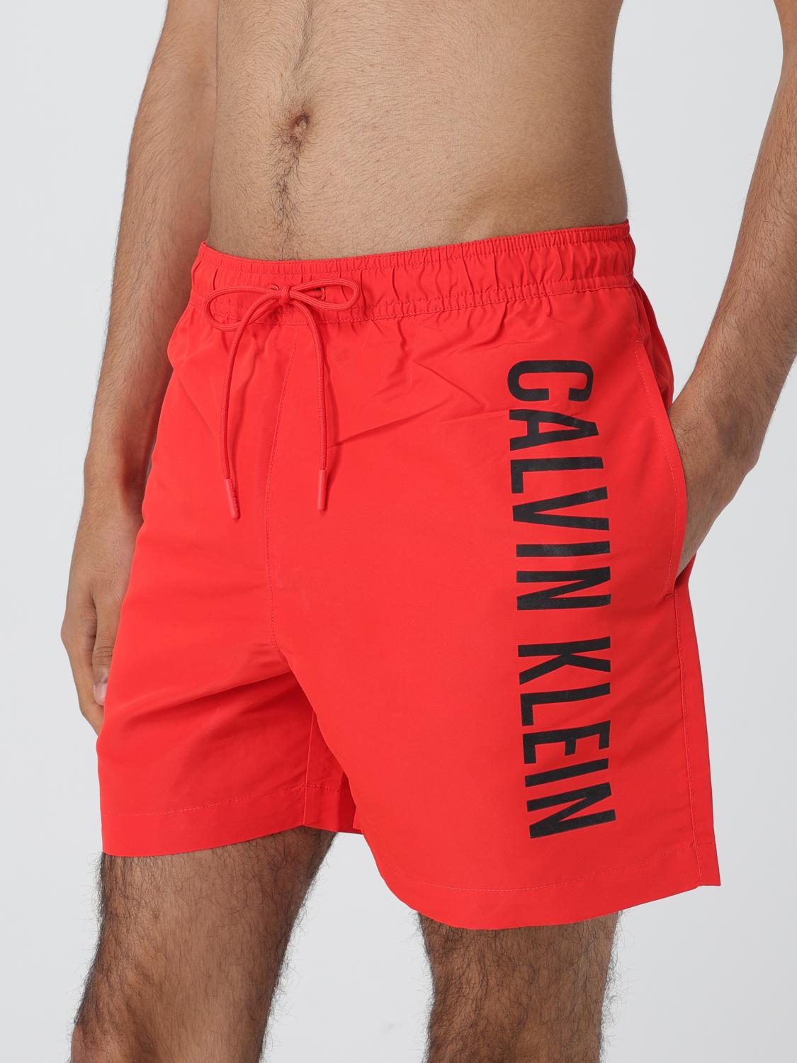 CALVIN KLEIN BADEMODE: Bademode herren Calvin Klein, Rot - Img 3