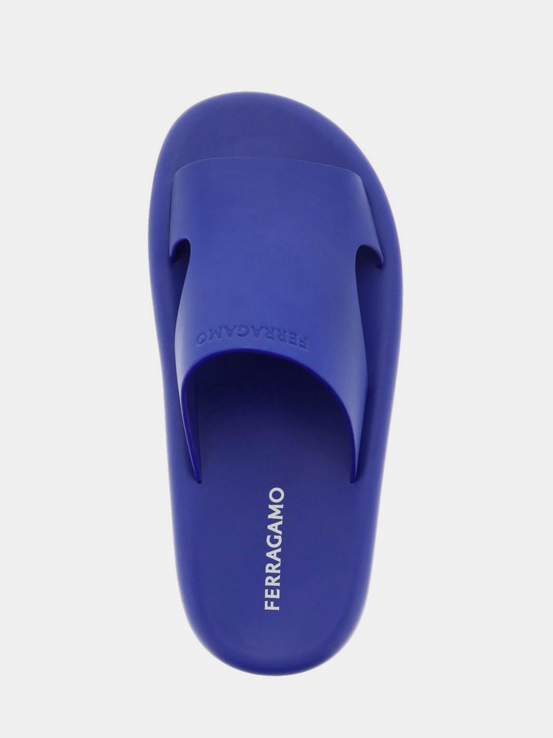 Salvatore Ferragamo サンダル ブルー Ferragamo サンダル メンズ - ロイヤルブルー | 022485 768332