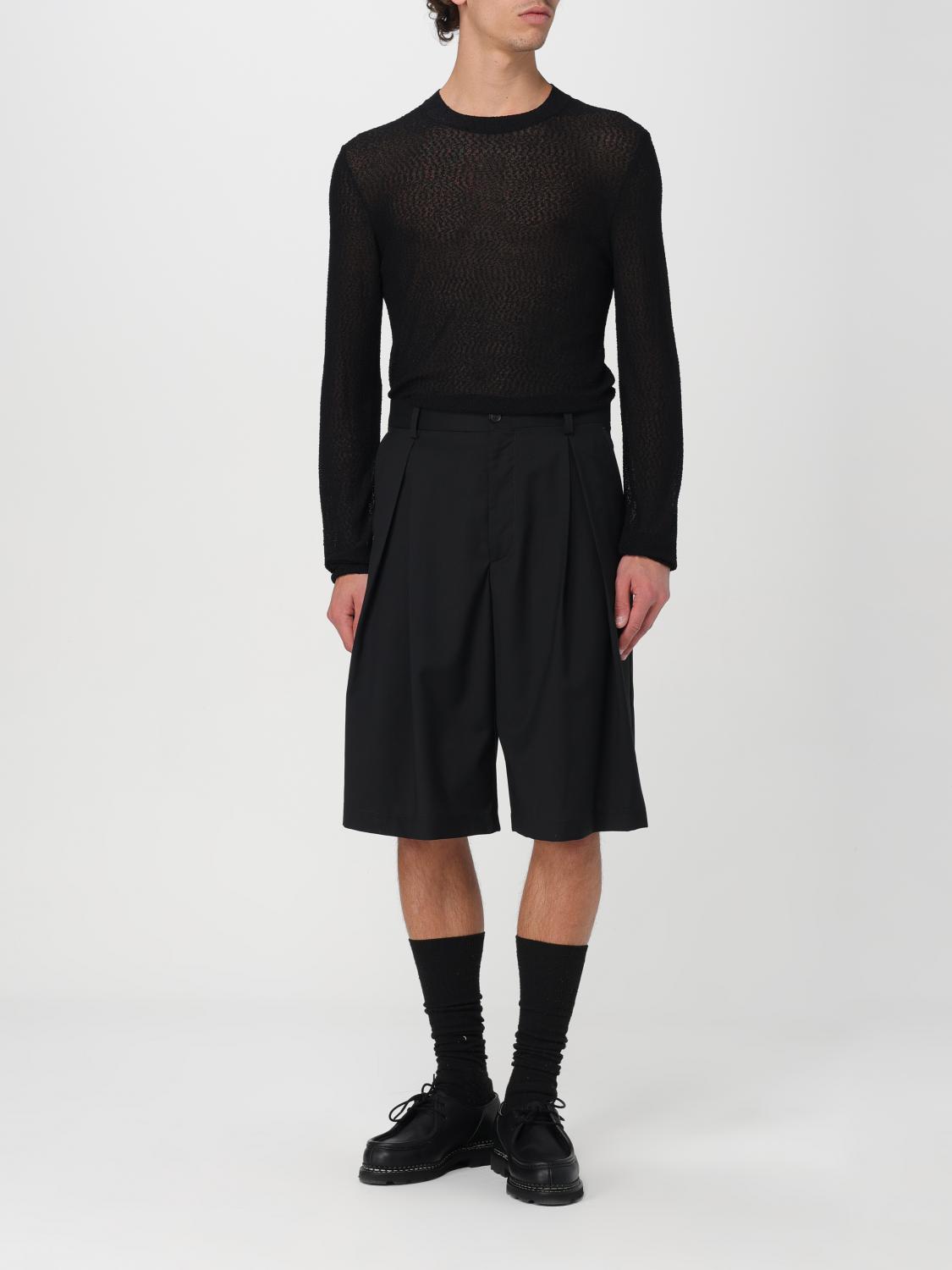 AMI PARIS PULLOVER: Pullover herren Ami Paris, Schwarz - Img 2