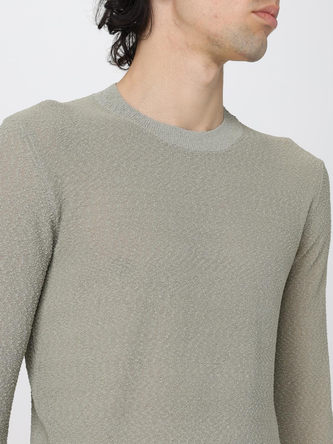AMI PARIS PULL: Pull homme Ami Paris, Vert Sauge - Img 4