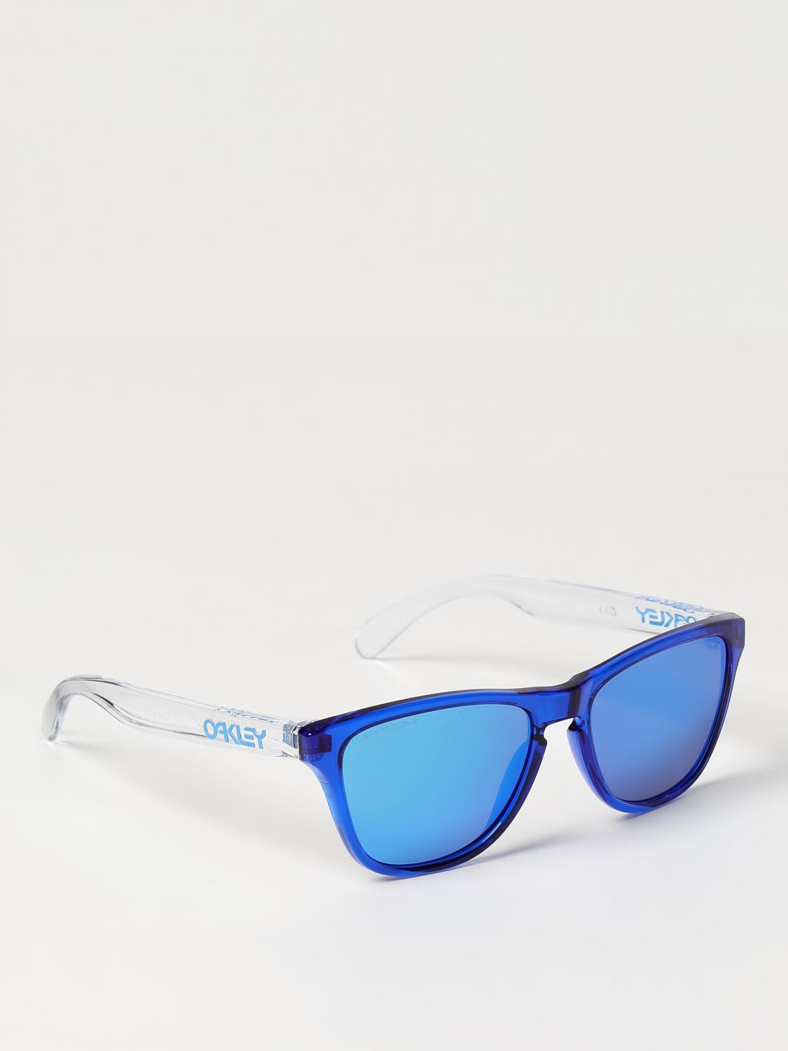 OAKLEY OCCHIALI DA SOLE: Occhiali da sole Youth 9006 Oakley in propionato , Blue - Img 1