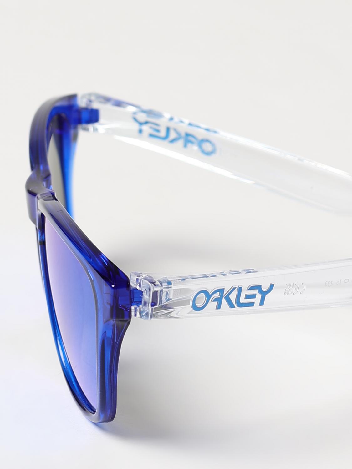 OAKLEY OCCHIALI DA SOLE: Occhiali da sole Youth 9006 Oakley in propionato , Blue - Img 5