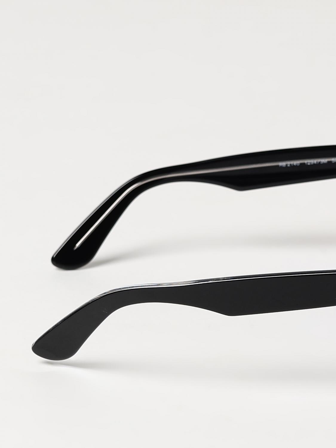 RAY-BAN OCCHIALI DA SOLE: Occhiali da sole Original Wayfarer Classic Ray-Ban in acetato , Nero - Img 4