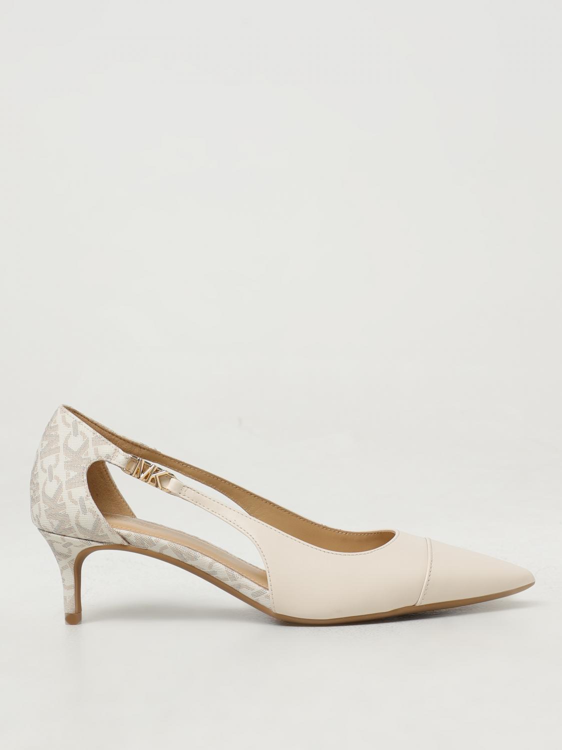 MICHAEL KORS: Court shoes woman Yellow Cream Michael Kors high