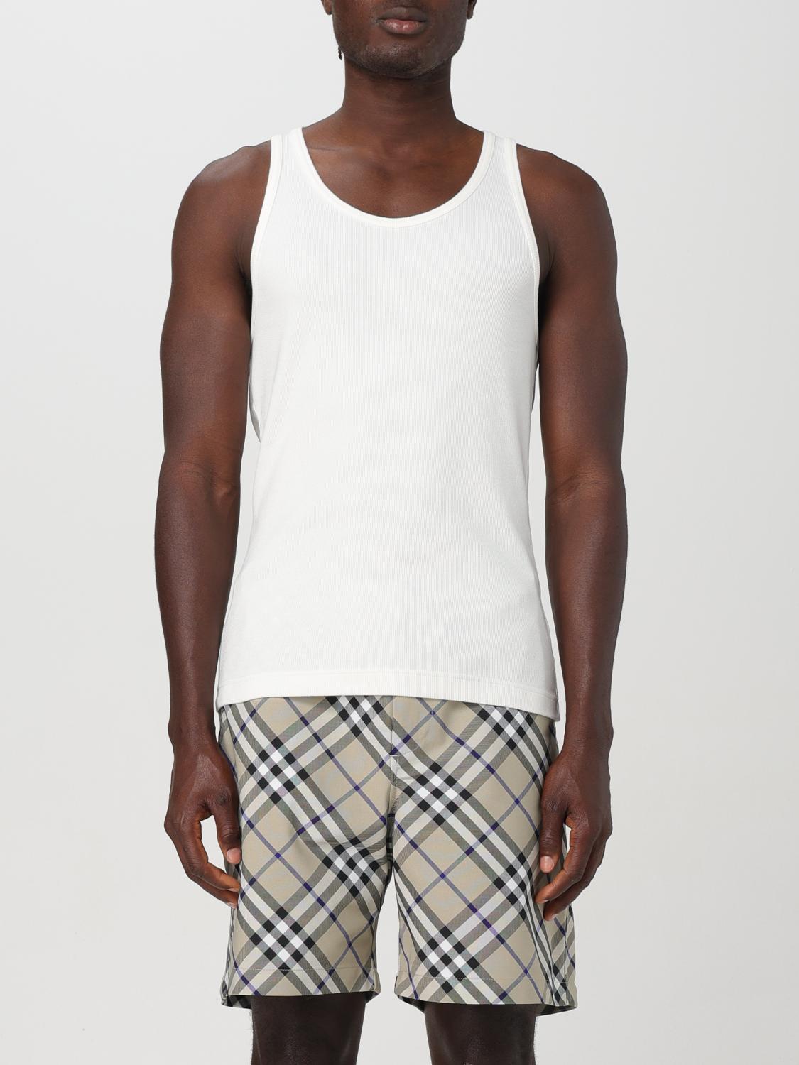 Burberry Tank top men - White | 8088274 | GIGLIO.COM