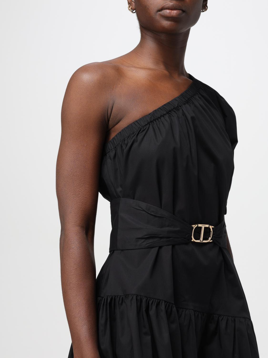 TWINSET ABITO: Abito donna Twinset, Nero - Img 3