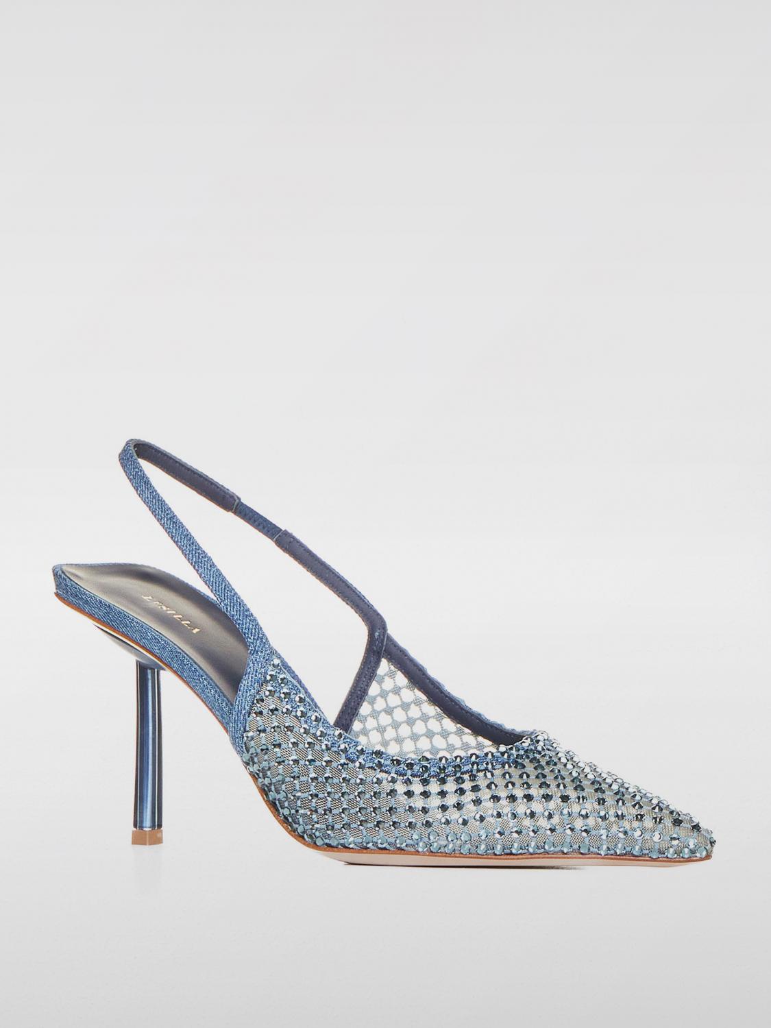 パンプス LE SILLA SHOES (2299U080P1PPSAS 160) LE SILLA: Shoes woman - Blue | Le Silla high heel shoes